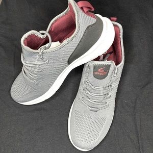 GEERS BY DREAM SEEK - GREY/BURGUNDY